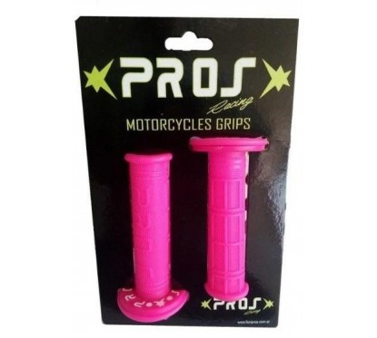 PUÑO CROSS PROS RACING FUCSIA C-  GRIS