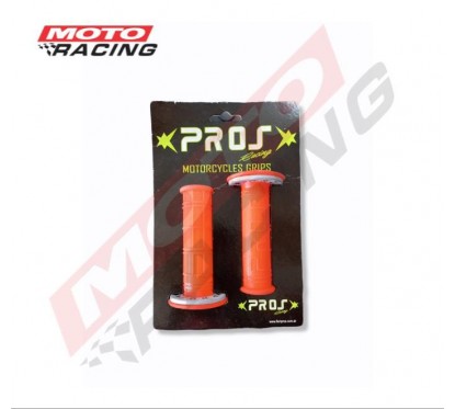 PUÑO CROSS PROS RACING NARANJA C- GRIS