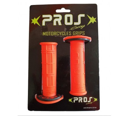 PUÑO CROSS PROS RACING NARANJA C- NEGRO