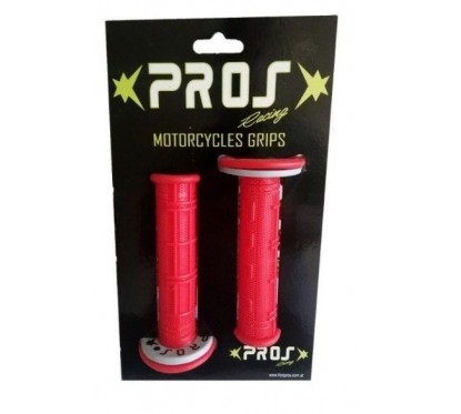 PUÑO CROSS PROS RACING ROJO C- GRIS