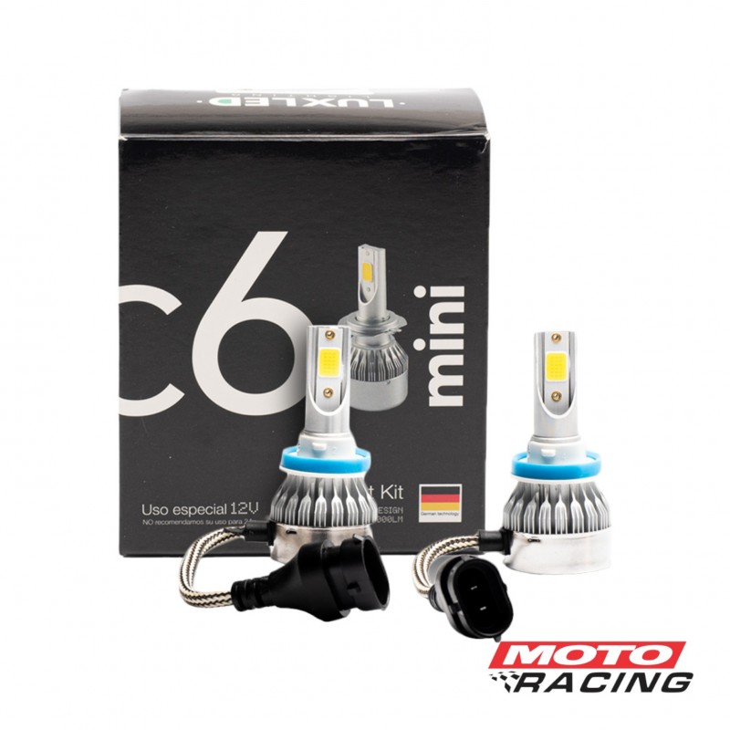 LAMPARA CREE LED H11 12V 20000LM C6 MINI (LUXLED)