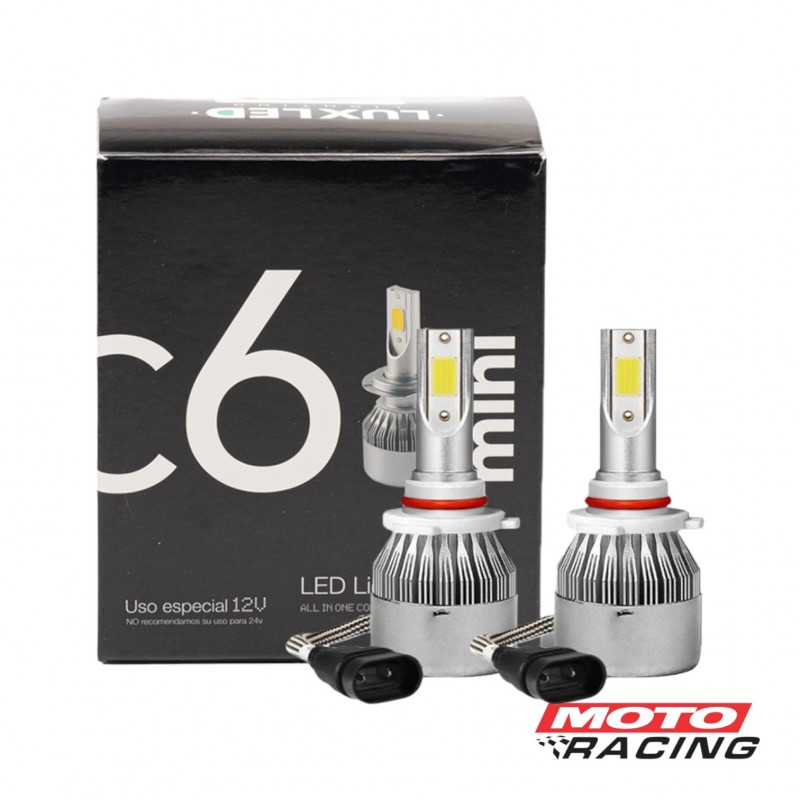 LAMPARA CREE LED 9006 12V 20000LM C6 MINI (LUXLED)