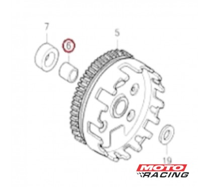 GUIA CAMPANA EMBRAGUE HONDA WAVE 110 S (ORIGINAL)