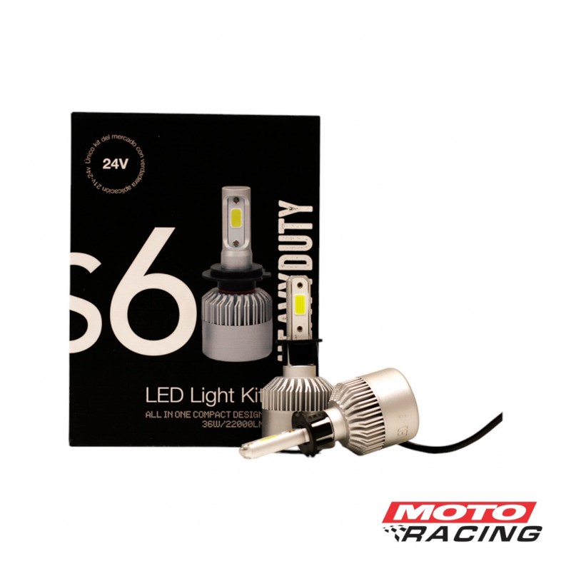 LAMPARA CREE LED H3 12-24V 22000LM S6 HEAVYDUTY (IRON)