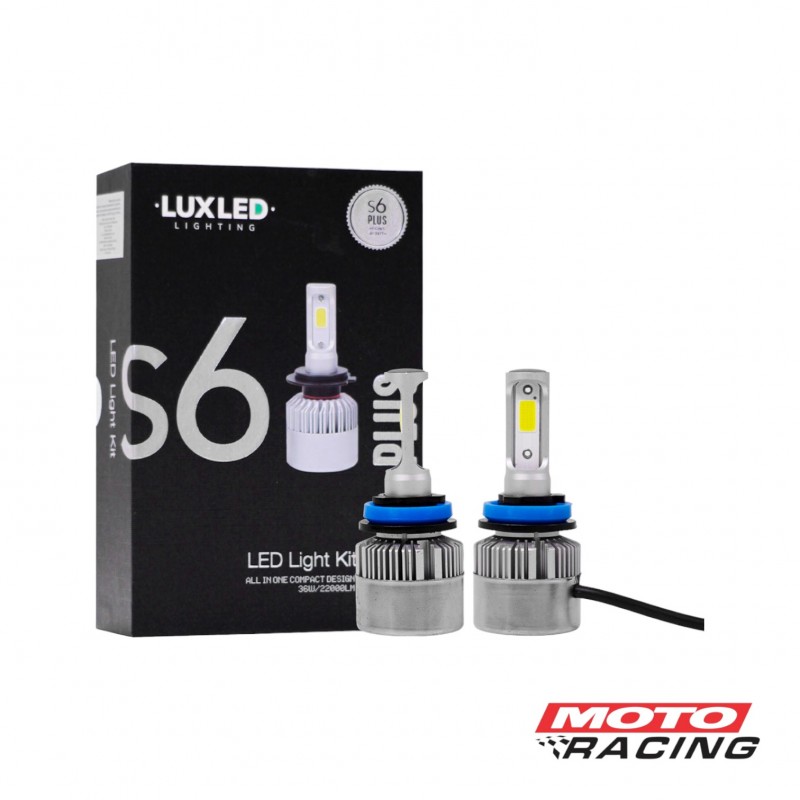 LAMPARA CREE LED H11 12V 22000LM S6 PLUS (LUXLED)