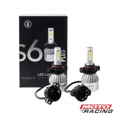 LAMPARA CREE LED H27 12V 22000LM S6 PLUS (LUXLED)