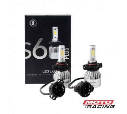 LAMPARA CREE LED H27 12V 22000LM S6 PLUS (LUXLED)