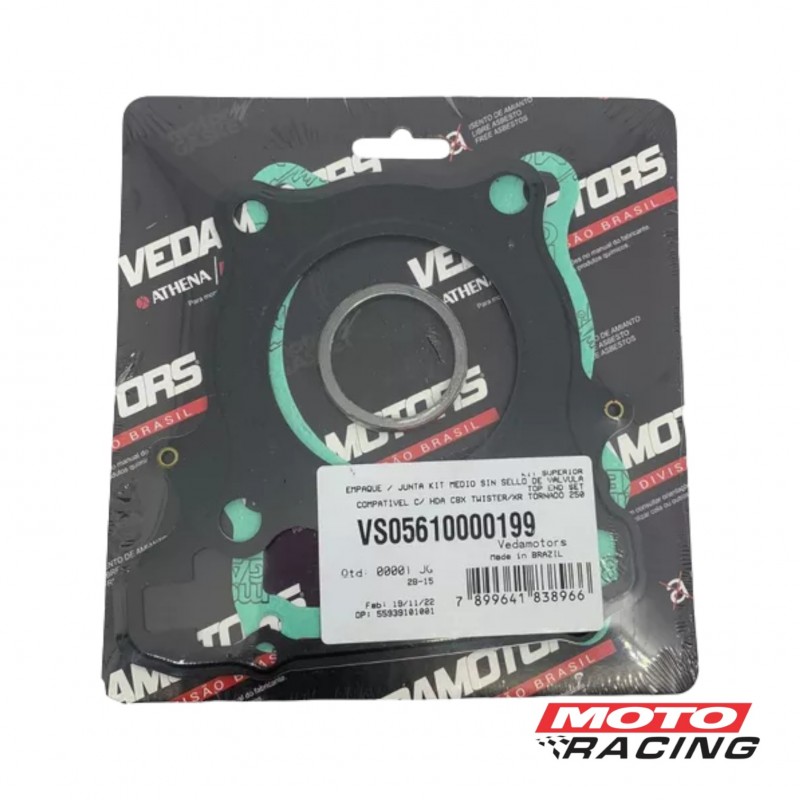 JUNTA CABEZA CILINDRO HONDA CBX 250 TWISTER-  XR TORNADO (VEDAM)
