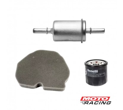 KIT SERVICE BENELLI TNT 300-302 FILTRO ACEITE - NAFTA - AIRE (O