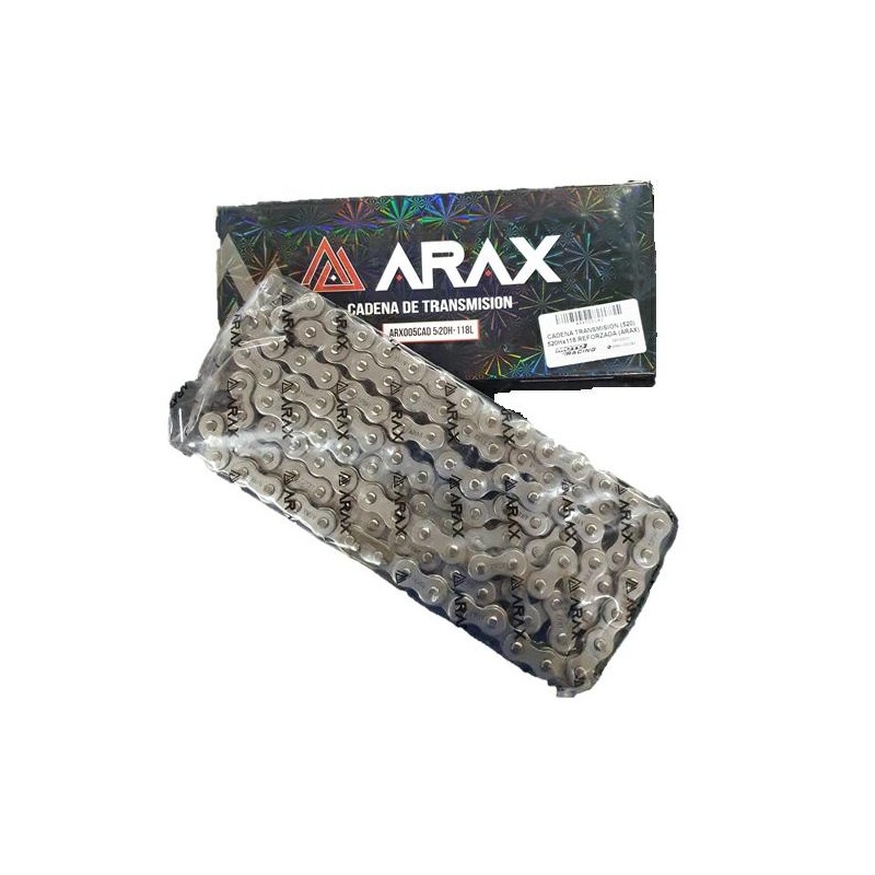 CADENA TRANSMISION (520) 520Hx118 REFORZADA (ARAX)