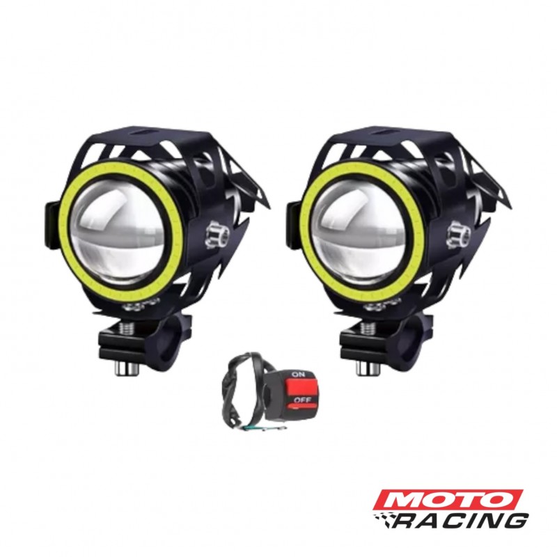 KIT FAROL LED AUXILIAR OJO ANGEL C-  TECLA 3000 X2 (OSAKA)