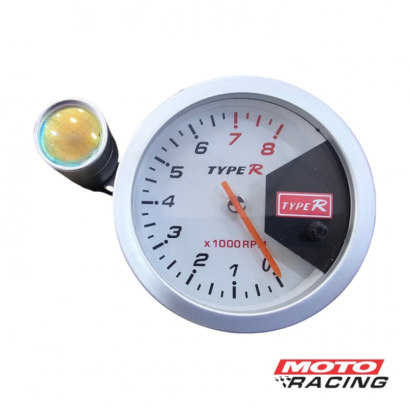 TABLERO RPM TACOMETRO UNIVERSAL 8000 rpm C- LUZ PROGRAMA (OSAKA)