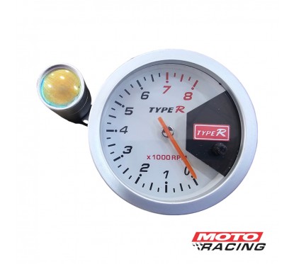 TABLERO RPM TACOMETRO UNIVERSAL 8000 rpm C- LUZ PROGRAMA (OSAKA)