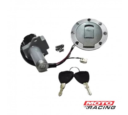 LLAVE CONTACTO ZANELLA RX SET C- TAPA TANQUE Y TRABA ASIEN (OKI)