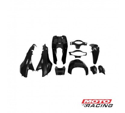 KIT PLASTICOS GILERA SMASH 110 PINTADO 10P NEGRO (OKINOI)