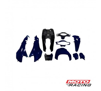 KIT PLASTICOS GILERA SMASH 110 PINTADO 10P AZUL (OKINOI)