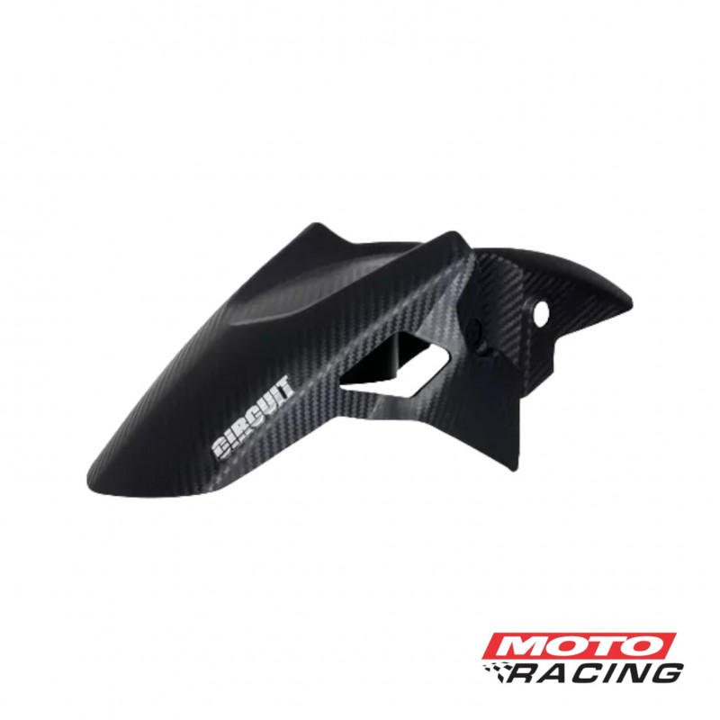 GUARDABARRO UNIVERSAL TRACKER NEGRO T- CARBONO (CIRCUIT)