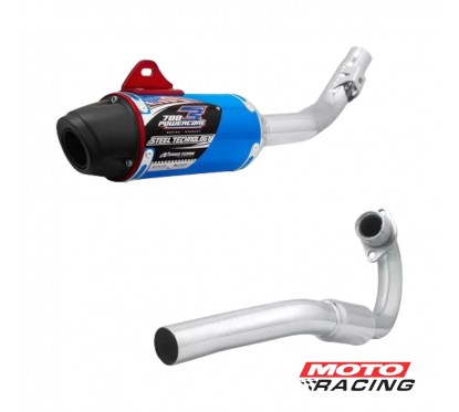 ESCAPE HONDA XR 250 TORNADO POWERCORE 3 STEEL AZUL (PRO TORK)