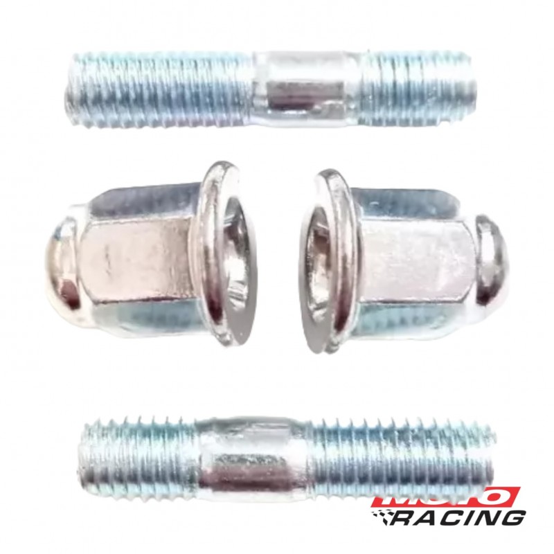 ESPARRAGO ESCAPE 8x40MM TITAN-  TORNADO C-  TUERCA X2 (CROSS-X)