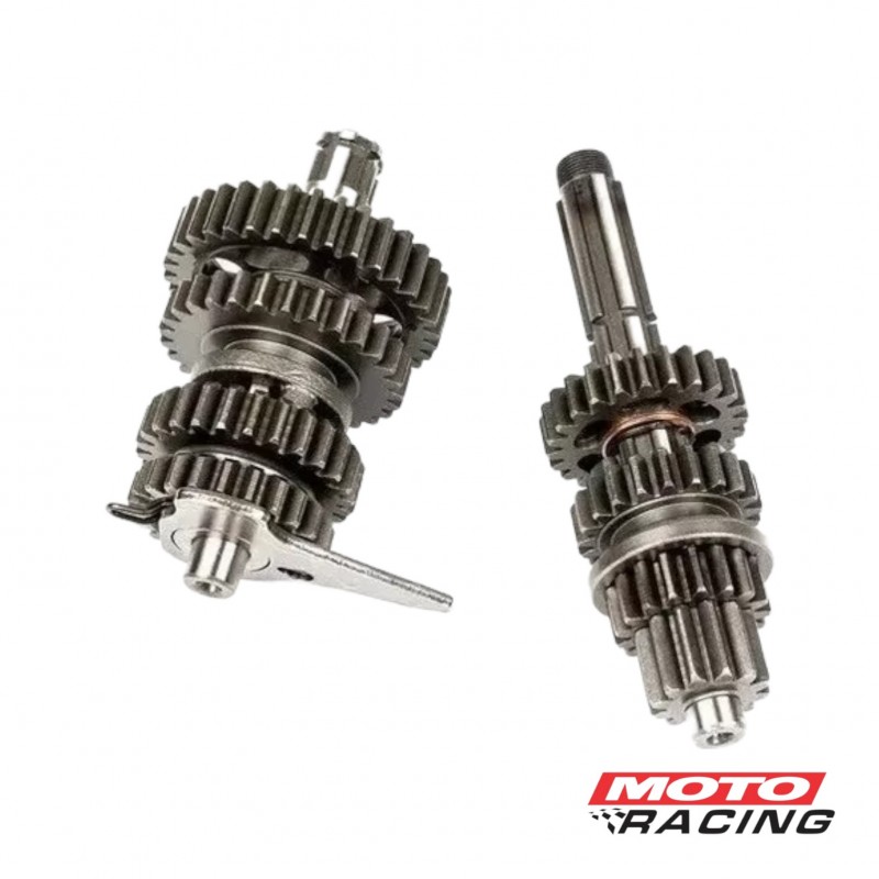 EJES Y ENGRANAJES CAMBIO WAVE-  BIZ-  SMASH LARGO (ROHAN)