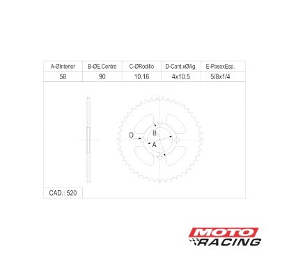 CORONA Z-43 X 520 BETA MOTARD 250 (CATALANO)