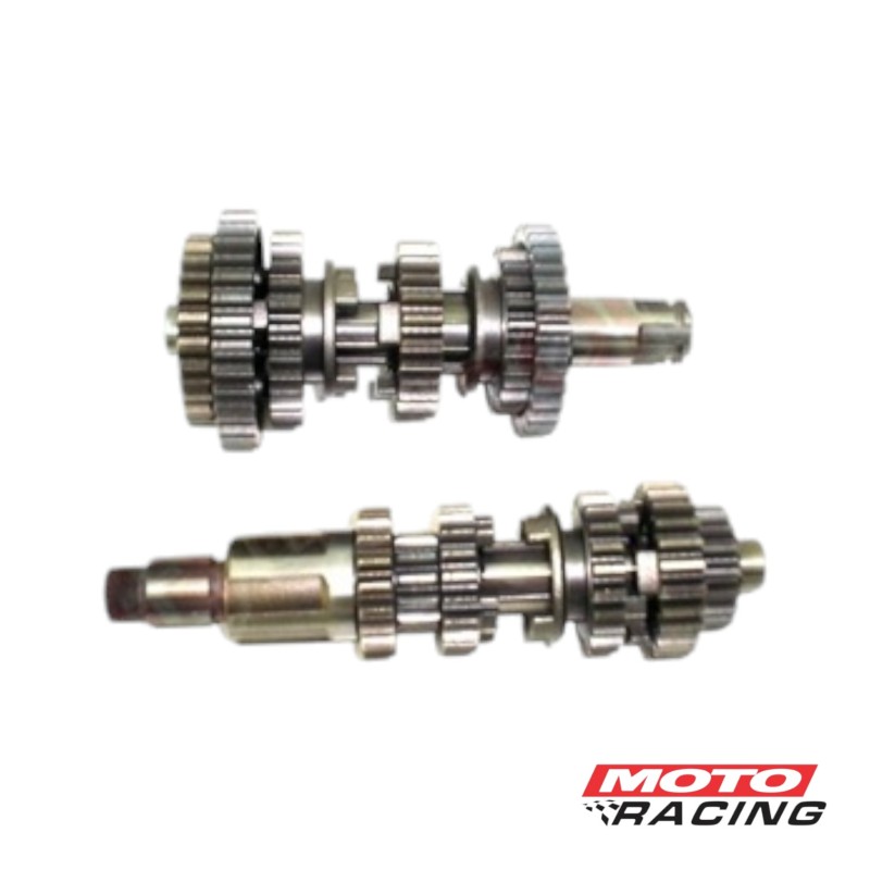 EJE Y ENGRANAJE ZANELLA ZTT 200-  BK150 C- ROSCA DIREC CORTA (OS)