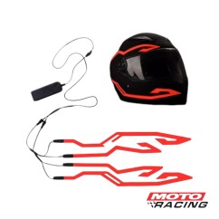 TIRA LED ADHESIVA P- CASCO 3 FUNCIONES ROJO X2 (OSAKA)