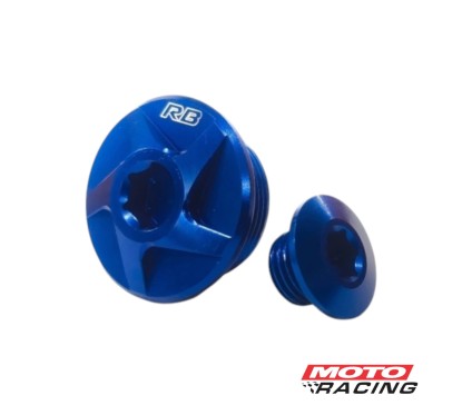 TAPON ENCENDIDO HONDA TITAN / XR 150 L 32mm AZUL RB PARTS