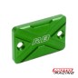 TAPA BOMBA LIQUIDO FRENO UNIVERSAL ALUMINIO VERDE RB PARTS