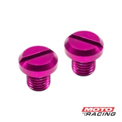 TAPON ESPEJO UNIVERSAL 10mm ROSCA DERECHA VIOLETA RB PARTS