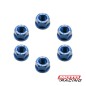 TUERCA ALUMINIO 10x1.25mm AZUL RB PARTS