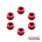 TUERCA ALUMINIO 10x1.25mm ROJO RB PARTS