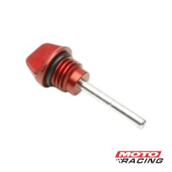 TAPON NIVEL ACEITE YAMAHA XTZ 125 - 250 ROJO RB PARTS