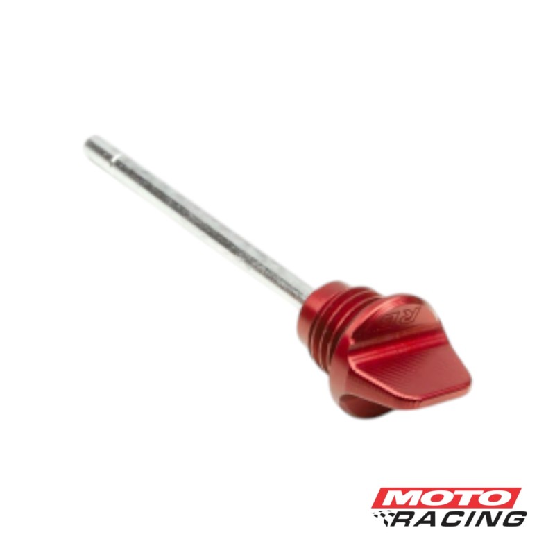 TAPON NIVEL ACEITE HONDA CG TITAN 150 / XR 150L ROJO RB PARTS