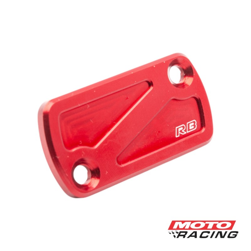 TAPA BOMBA LIQUIDO FRENO HONDA WAVE 110S/ BIZ 125 ROJO RB PARTS