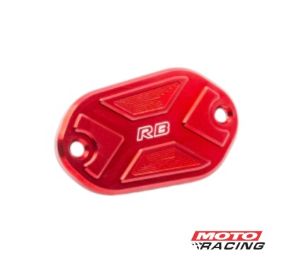 TAPA BOMBA LIQUIDO FRENO KAWASAKI Z400 ROJO RB PARTS