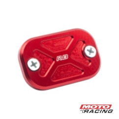 TAPA BOMBA LIQUIDO FRENO YAMAHA CRYPTON ROJO RB PARTS