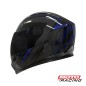 CASCO V32 INFLUENCE AZUL/ NEGRO BRILLO 6358 "S" (VERTIGO)