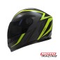 CASCO V32 INFLUENCE AMARILLO-  NEGRO MATE 6321 "L" (VERTIGO)