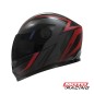 CASCO V32 INFLUENCE ROJO/ NEGRO MATE 6351 "L" (VERTIGO)