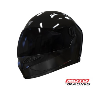 CASCO V32 VANGUARD NEGRO BRILLO 6395 "XS" (VERTIGO)