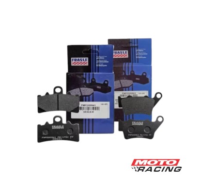 PASTILLA DEL Y TRAS BAJAJ DOMINAR 250-  400 UG-  KTM JGO(FRAS-LE)