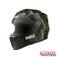 CASCO BASS FF 067 CAGE NEGRO- VERDE- GRIS "XXL" (MAC)