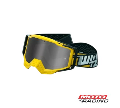 ANTIPARRA ELEVATE NEGRO- AMARILLO MICA ESPEJADA (WIRTZ)