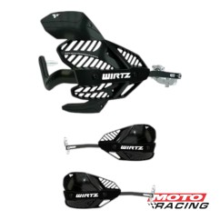 CUBRE MANOS SHOCK ARMOR ALMA ALUMINIO C- PROTECTOR NEGRO (WIRTZ)