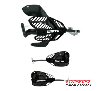 CUBRE MANOS SHOCK ARMOR ALMA ALUMINIO C- PROTECTOR NEGRO (WIRTZ)