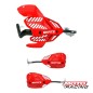 CUBRE MANOS SHOCK ARMOR ALMA ALUMINIO C/PROTECTOR ROJO (WIRTZ)