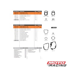 JUNTA MOTOR GUERRERO GXL 125 CADENERA C- ORING (ALFA)