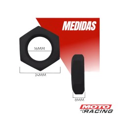 TUERCA ENGRANAJE DISTRIBUCION HONDA TORNADO/ TWISTER 16MM (ORIG