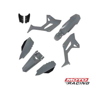 KIT PLASTICO HONDA CRF 250 (R1DE) GRIS 1122504 (BIKER)